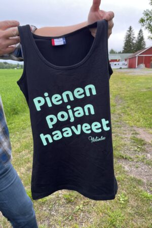 Toppi "PIENEN POJAN HAAVEET" musta