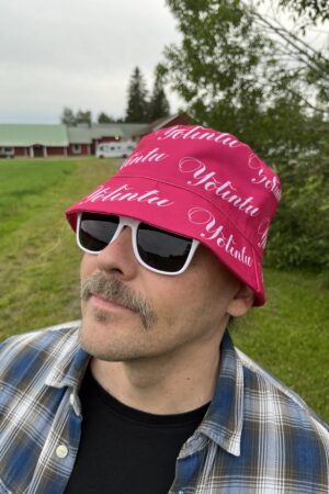 Kalastajahattu pinkki