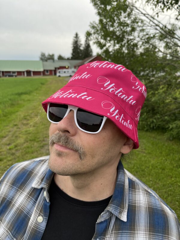 Kalastajahattu pinkki