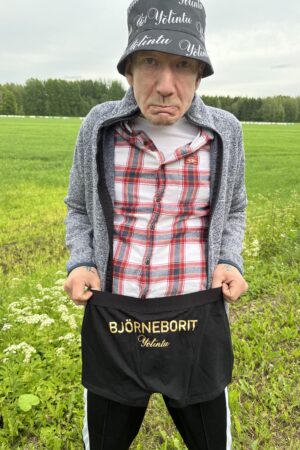 Bokserit "BJÖRNEBORIT" musta